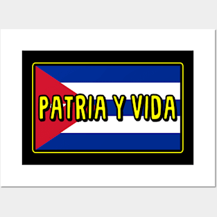 Patria y Vida, Cuban Rvolution, i love Cuba, Free Cuba, Cuba Flag, Cuba Posters and Art